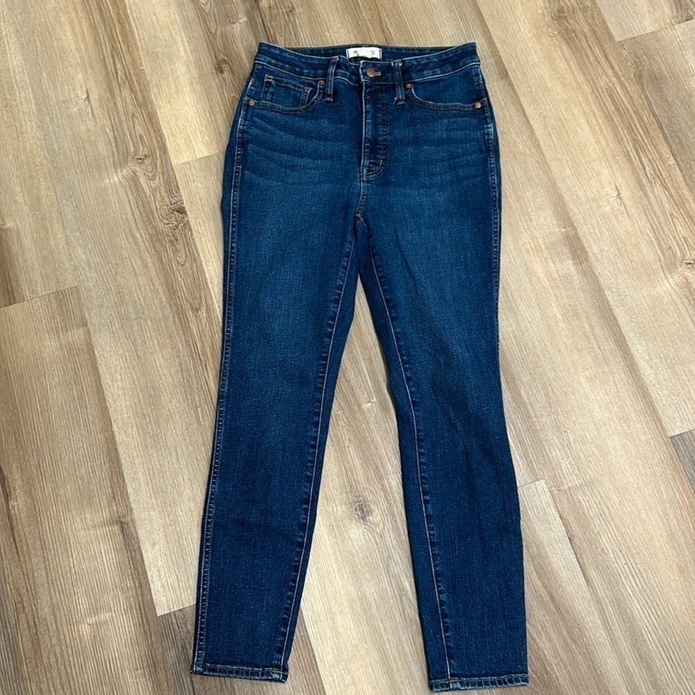 Madewell Curvy High-Rise Skinny Jeans in Seville Wash Size 28 - Picture 3 of 9